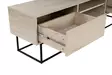TV-bänk Hanah Home Escape 180 Travertin Svart Spånskiva 180x50x40 cm - TV-bänkar - 8684283111220 - 9