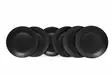 Serveringsfat Set Hermia Matt Svart Keramik 6 Delar - Serveringsfat - 8683342393140 - 1