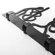 Väggdekor Metall Wallity Music Band Svart Metall 60x25 cm - Klädhängare - 8684282463290 - 6