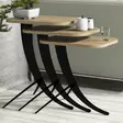 Nestingbord Hanah Home Pion Ek Spånskiva 35x45x60 cm - Bord - 8681875413250 - 2