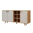 Konsolbord Hanah Home Prilika Ek Vit Spånskiva 140x89x40 cm - Byråer och skåp - 8681875126730 - 1