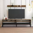 TV-bänk Hanah Home Istanbul Valnöt Antracit Spånskiva 180x47x35 cm - TV-bänkar - 8683342718950 - 4