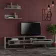 TV-bänk Hanah Home Gara Ljus Mocca Spånskiva 180x42x32 cm - TV-bänkar - 8681181862780 - 3
