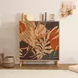Förvaringsskåp Hanah Home Multilüx Palm Multicolor Spånskiva 95x111x36 cm - Skåp och byråer - 8683743425990 - 2