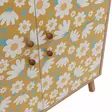 Förvaringsskåp Hanah Home Multilüx Posy Sonomo Gul Vit Spånskiva 95x111x36 cm - Skåp och byråer - 8683743426010 - 5