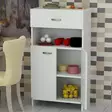 Förvaringsskåp Hanah Home An? Vit Spånskiva 60x101,8x31,8 cm - Skåp och byråer - 8681181980590 - 4