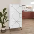 Förvaringsskåp Hanah Home Dune Vit Spånskiva 62,6x136x35,6 cm - Skåp och byråer - 8683743797950 - 4