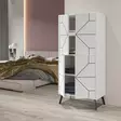 Förvaringsskåp Hanah Home Dune Vit Spånskiva 62,6x136x35,6 cm - Skåp och byråer - 8683743797950 - 7