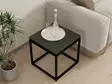 Soffbord Hanah Home Leylak Svart Spånskiva Metall 45x45,5x45 cm - Soffbord - 8682870763760 - 3