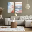 Canvastavla Wallity Flerfärgad Canvas 95x70 cm 2 Delar - Tavlor och ramar - 8684282625520 - 4