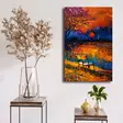 Canvastavla Wallity Flerfärgad Canvas 45x70 cm - Tavlor och ramar - 8683743825530 - 2