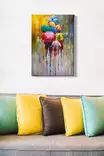 Canvastavla Wallity Flerfärgad Canvas 50x70 cm - Tavlor och ramar - 8681875610260 - 2
