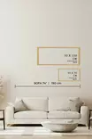 Inramad Tavla Wallity Flerfärgad MDF 50x120 cm - Tavlor och ramar - 8684283924080 - 5