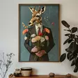 Inramad MDF-tavla Wallity Flerfärgad MDF 35x47 cm - Tavlor och ramar - 8684282847410 - 1