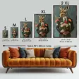 Inramad MDF-tavla Wallity Flerfärgad MDF 35x47 cm - Tavlor och ramar - 8684282847410 - 8
