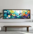 Inramad MDF-tavla Wallity Flerfärgad MDF 40x120 cm - Tavlor och ramar - 8684283650590 - 2