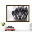 Inramad MDF-tavla Wallity Flerfärgad MDF 50x70 cm - Tavlor och ramar - 8681875148800 - 2