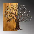 Väggdekor Trä Wallity Mysterious Tree Flerfärgad Trä/Metall 60x58x3 cm - Dekorationer, prydnadsföremål - 8683742935360 - 6