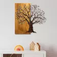 Väggdekor Trä Wallity Mysterious Tree Flerfärgad Trä/Metall 60x58x3 cm - Dekorationer, prydnadsföremål - 8683742935360 - 2