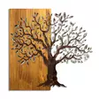 Väggdekor Trä Wallity Mysterious Tree Flerfärgad Trä/Metall 60x58x3 cm - Dekorationer, prydnadsföremål - 8683742935360 - 1