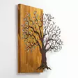 Väggdekor Trä Wallity Mysterious Tree Flerfärgad Trä/Metall 60x58x3 cm - Dekorationer, prydnadsföremål - 8683742935360 - 8