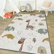 Matta Conceptum Hmi Kdc106 Flerfärgad Polyester 100x180 cm - Stora och medelstora mattor - 8683743298310 - 5