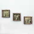 Inramad MDF-tavla Wallity Flerfärgad MDF 15x15 cm 3 Delar - Tavlor och ramar - 8681875299830 - 2