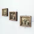 Inramad MDF-tavla Wallity Flerfärgad MDF 15x15 cm 3 Delar - Tavlor och ramar - 8681875299830 - 3