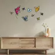 Väggdekor Metall Wallity Marvelous S2 Flerfärgad Metall/Trä 142x65,5 cm - Dekorationer, prydnadsföremål - 8684282053880 - 5