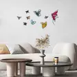 Väggdekor Metall Wallity Marvelous S2 Flerfärgad Metall/Trä 142x65,5 cm - Dekorationer, prydnadsföremål - 8684282053880 - 3