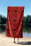 Strandhandduk Mijölnir Flerfärgad Mikrofilament 70x130 cm - Handdukar - 8684282665540 - 3