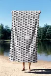 Strandhandduk Mijölnir Flerfärgad Mikrofilament 70x130 cm - Handdukar - 8684282665670 - 3