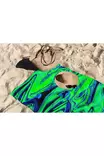 Strandhandduk Mijölnir Flerfärgad Mikrofilament 70% Polyester 30% Polyamid 90x150 cm - Handdukar - 8684282666110 - 1