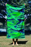 Strandhandduk Mijölnir Flerfärgad Mikrofilament 70% Polyester 30% Polyamid 90x150 cm - Handdukar - 8684282666110 - 2