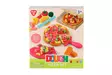 Modelleringslera pizzaset 4 x 28 g Playgo - Pizzatema lersats, rekommenderad från 3 år+ - Leksaksmassor och slimer - 6410416567310 - 4