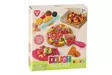 Modelleringslera pizzaset 4 x 28 g Playgo - Pizzatema lersats, rekommenderad från 3 år+ - Leksaksmassor och slimer - 6410416567310 - 3