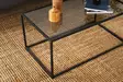 Soffbord Hanah Home Lizbon Svart Glas 90x40x50 cm - Soffbord - 8684282055990 - 4