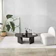 Soffbord Hanah Home Rock Svart Spånskiva 100x35x60 cm - Soffbord - 8684283515240 - 4