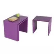 Nestingbord Hanah Home Shp103Uu1 Lila Spånskiva 55x47x40 cm - Bord - 8684282333760 - 4