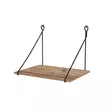 Skrivbord Hanah Home Tuna Valnöt Svart Spånskiva Metall 70x50x50 cm - Skrivbord - 8681875948820 - 7