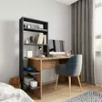 Skrivbord Hanah Home Aden Ek Antracit Spånskiva 120x150x55 cm - Skrivbord - 8684283421060 - 3