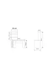 Skrivbord Hanah Home Aden Ek Antracit Spånskiva 120x150x55 cm - Skrivbord - 8684283421060 - 1