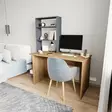 Skrivbord Hanah Home Aden Ek Antracit Spånskiva 120x150x55 cm - Skrivbord - 8684283421060 - 4