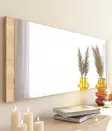 Spegel Hanah Home Azus Natur Mdf 40x120x2,2 cm - Speglar - 8683743823130 - 4