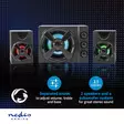 Gaming högtalare | Högtalarkanaler: 2.1 | USB ström | 3.5 mm Hane | 33 W | LED | Volymkontroll - Spelprodukter - 5412810411290 - 52