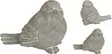 Liten Fågel i Cement 13 cm - Trädgårdsdekorationer - 8720573977210 - 3