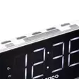 PLL FM Alarm Clock Radio stor och tydlig 1,8" LED-display Vit - Radioapparater - 8711902035060 - 45