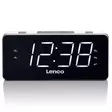 PLL FM Alarm Clock Radio stor och tydlig 1,8" LED-display Vit - Radioapparater - 8711902035060 - 11