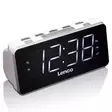 PLL FM Alarm Clock Radio stor och tydlig 1,8" LED-display Vit - Radioapparater - 8711902035060 - 25