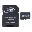 PNI MicroSDXC-minneskort 256GB + SD-adapter (Class 10, U3, V30) - Minneskort och kortläsare - 5949066544460 - 1
